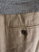 Linen & Rhinestone Pants