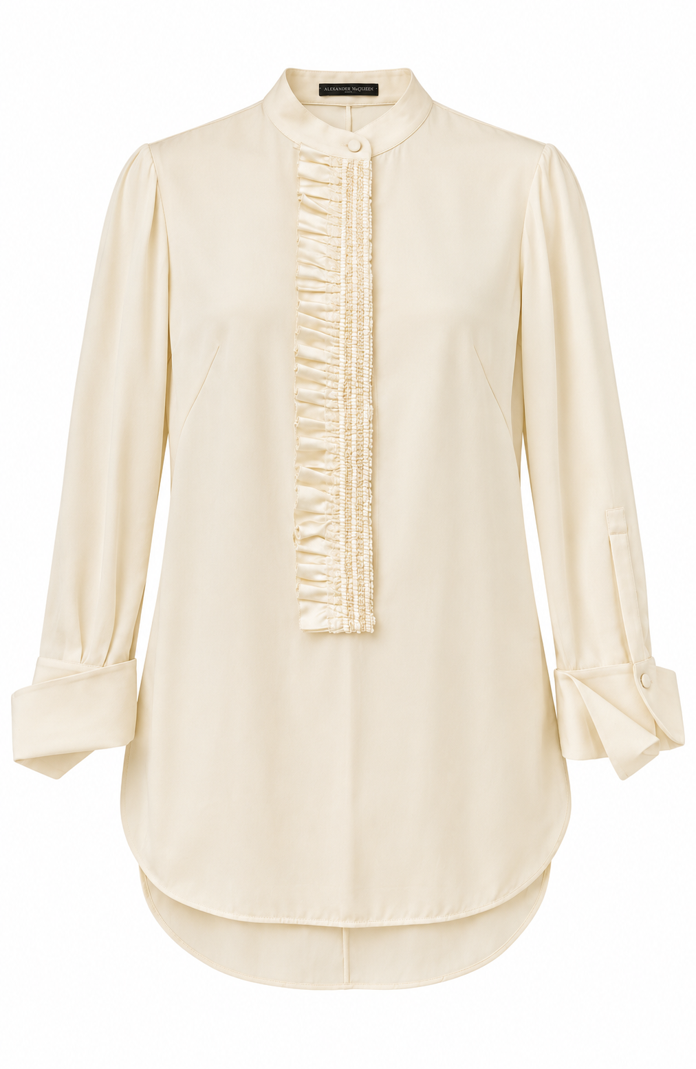 Cream Silk tunic