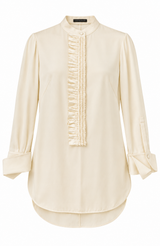 Cream Silk tunic