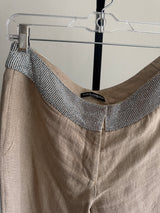 Linen & Rhinestone Pants