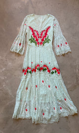 Light Green Lace Dress