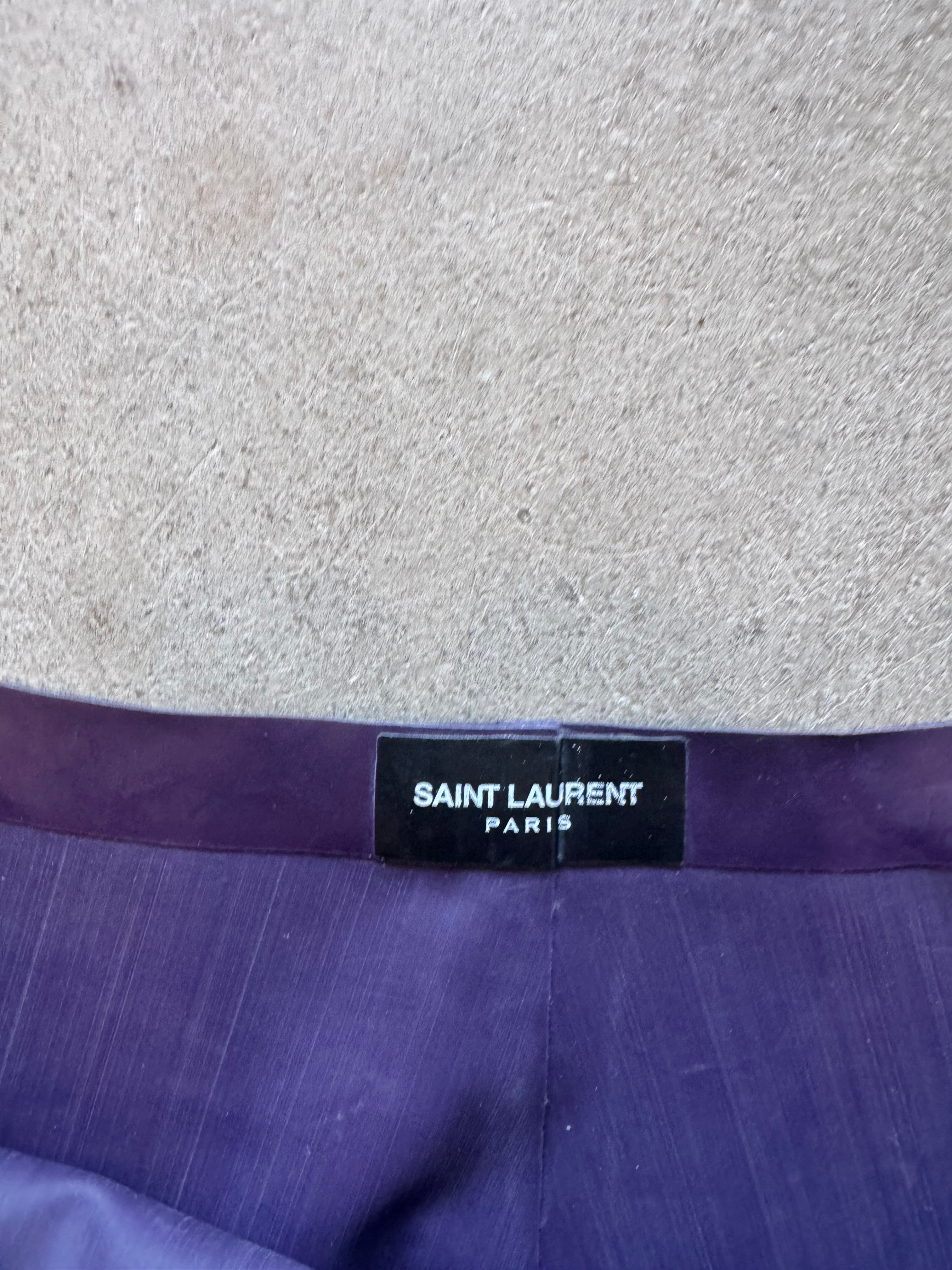 Purple Latex Leggings