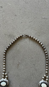 ’70s Mother of Pearl Squash Blossom Set