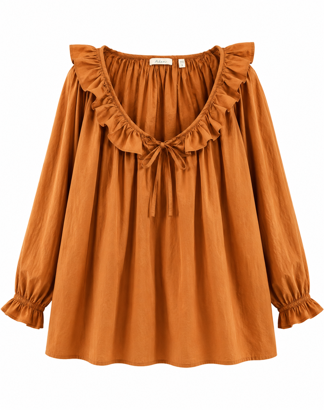 Rust Smock Dress