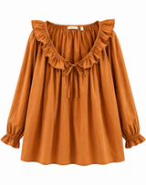 Rust Smock Dress