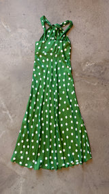 Green Polka Dot Dress
