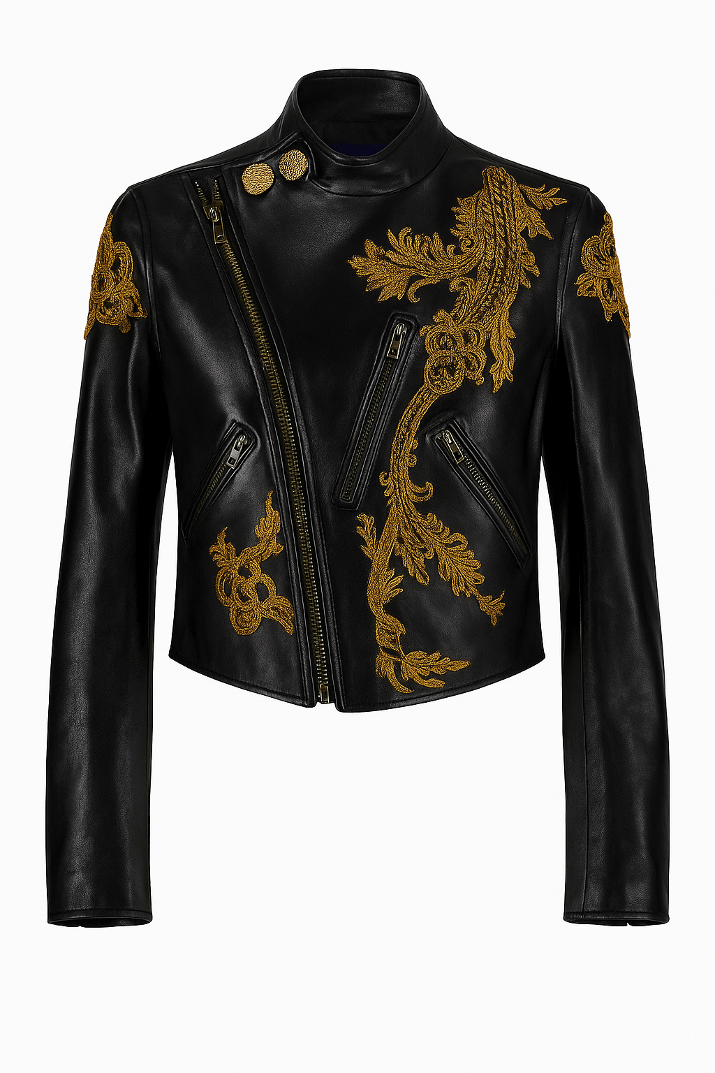 Leather Jacket from Fall Runway 2012