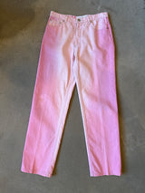 Vintage Pink Gradient Shimmer Jeans