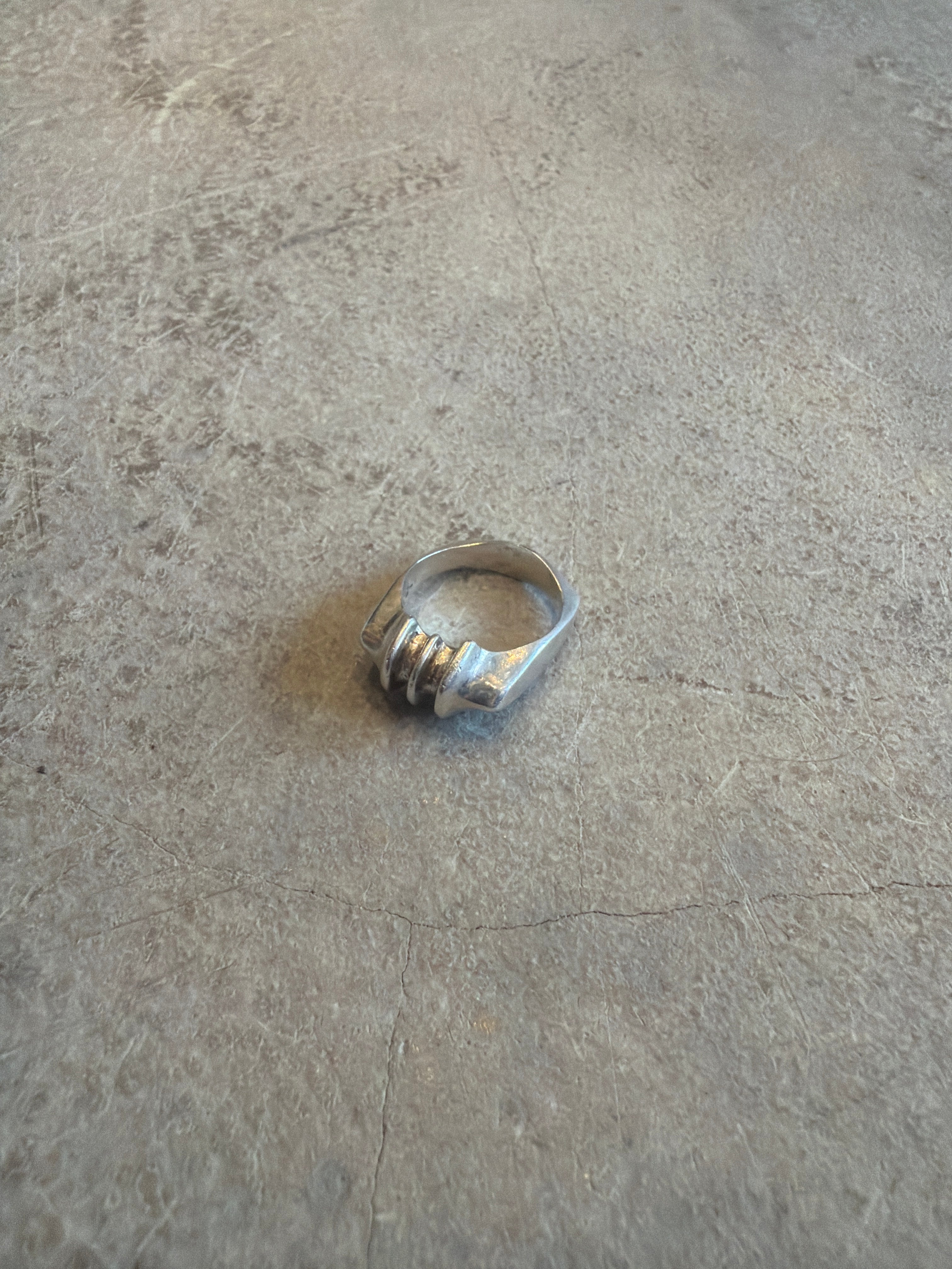 Spiral Silver Ring