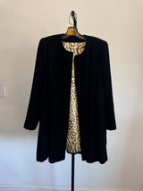 Velvet Swing Coat