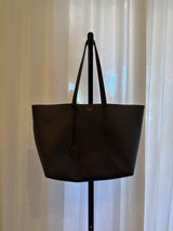 Shopping Large Leather Tote - Dark Green