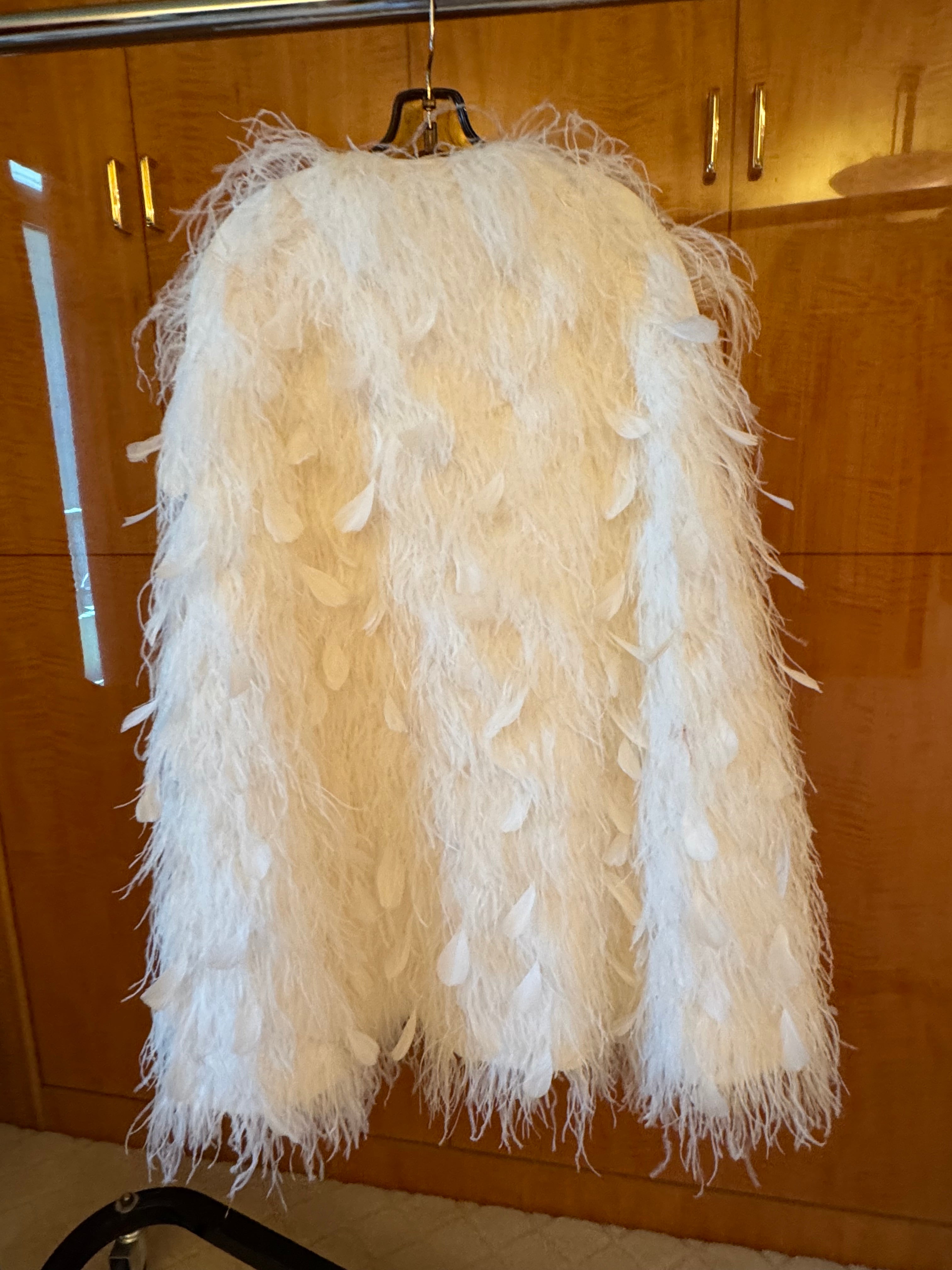 White Feather Cape