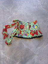Heart Chiffon Mini Skirt