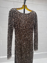 Bronze gown