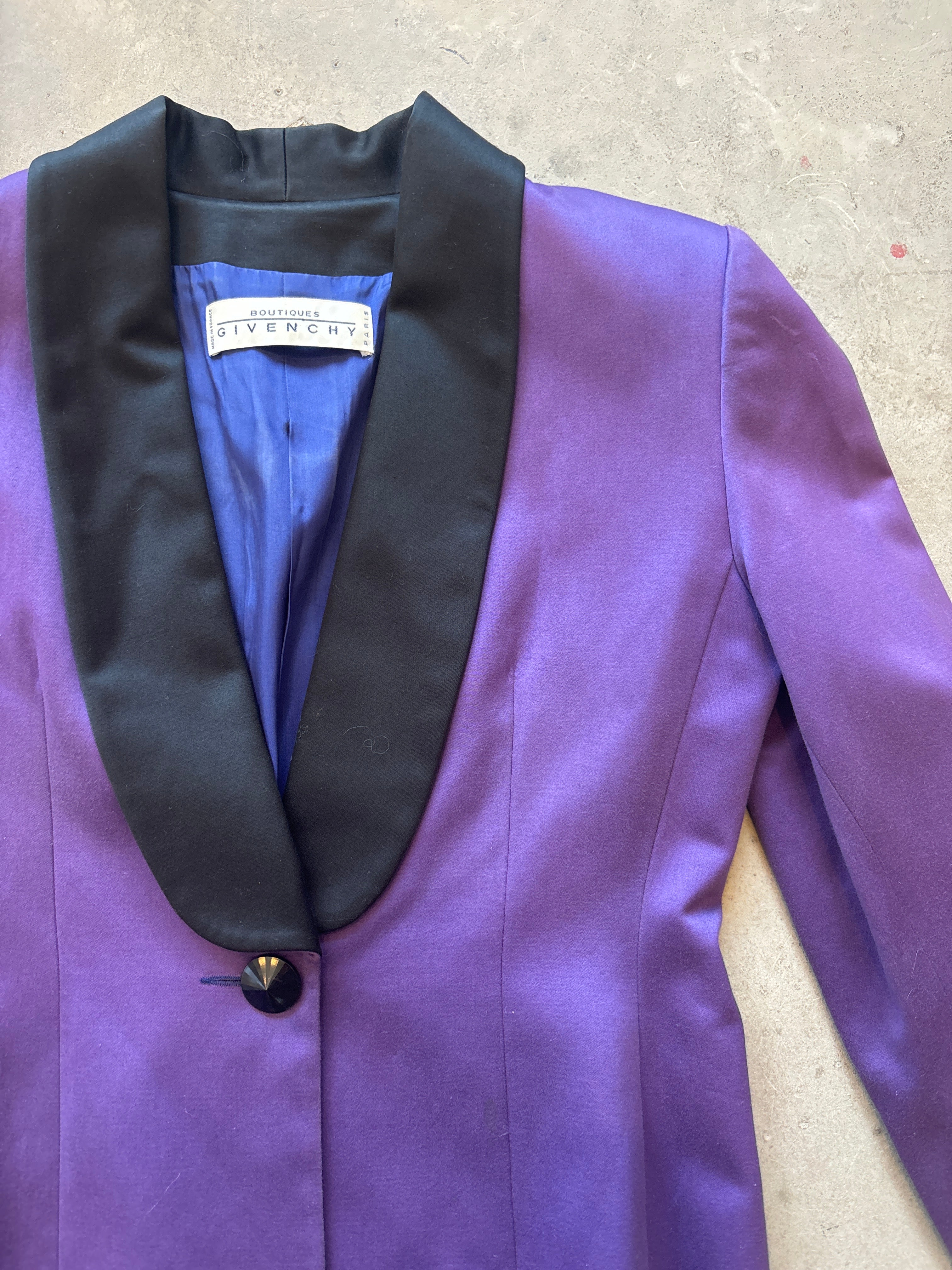 Vintage Purple Blazer