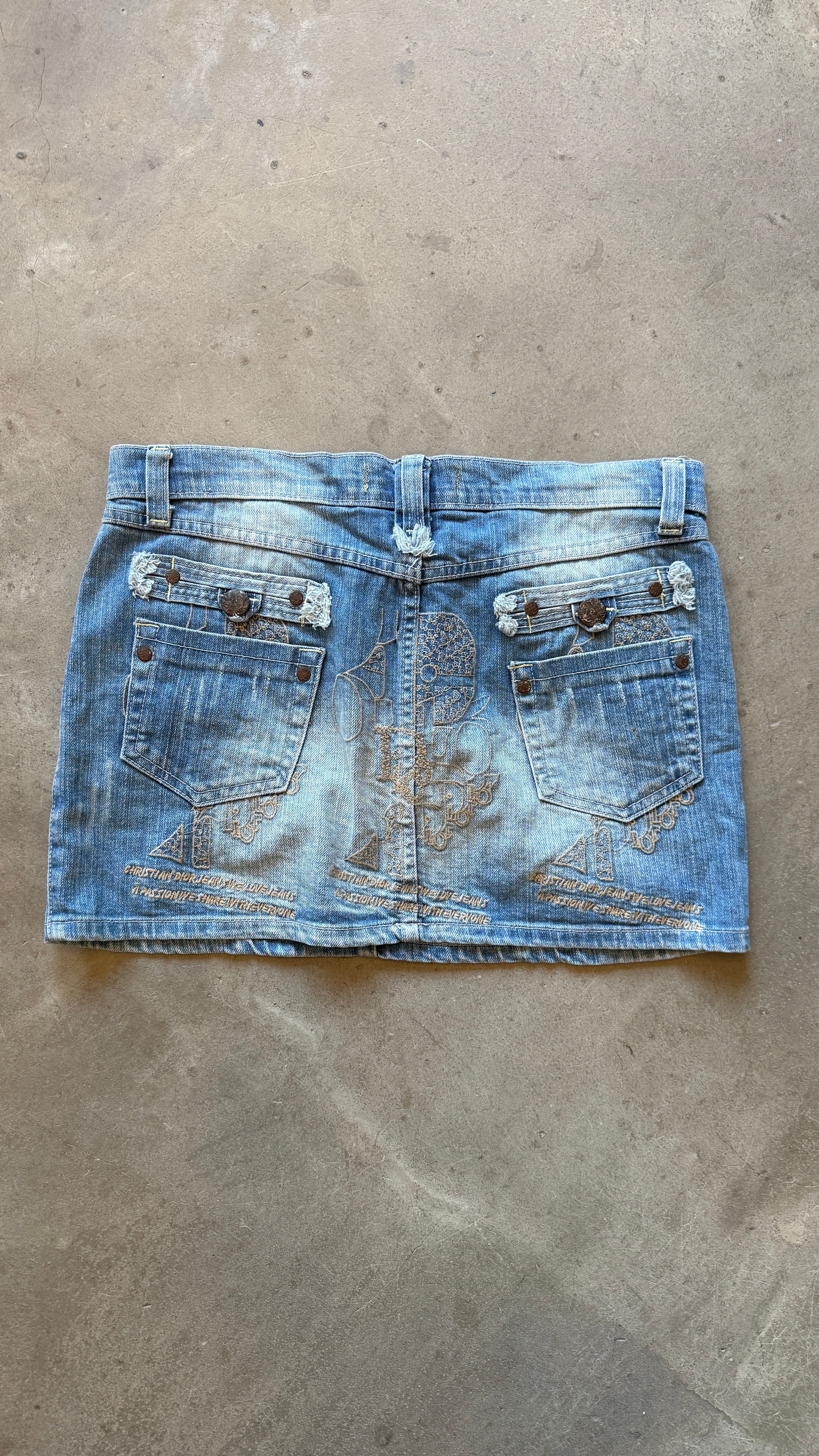 Early 2000's Denim Mini Skirt