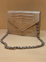 Tan Crocodile Bag