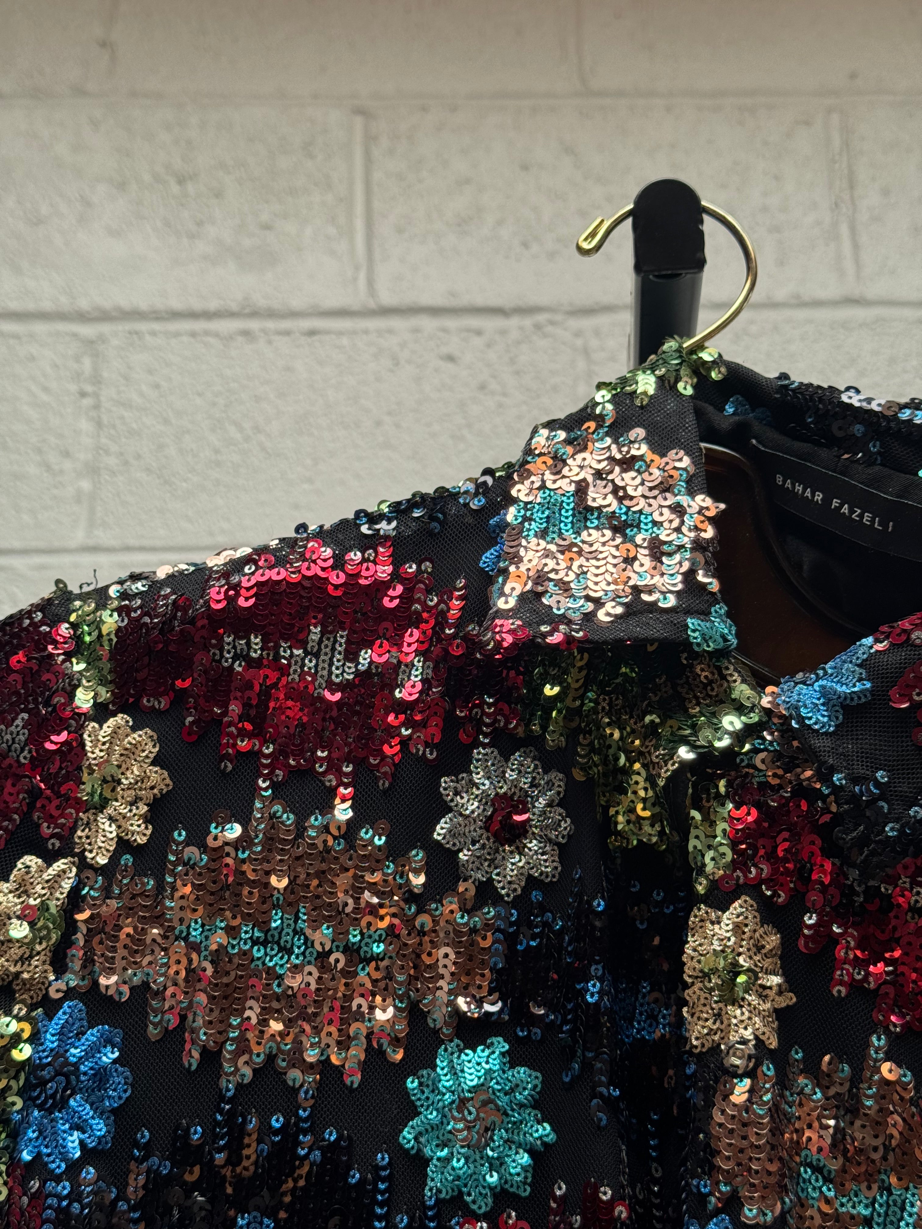 Sequins Jacket and Pant Set