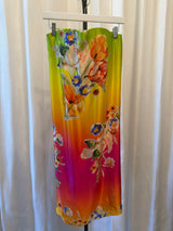 Purple Label Colorful Silk Dress