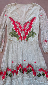 Light Green Lace Dress