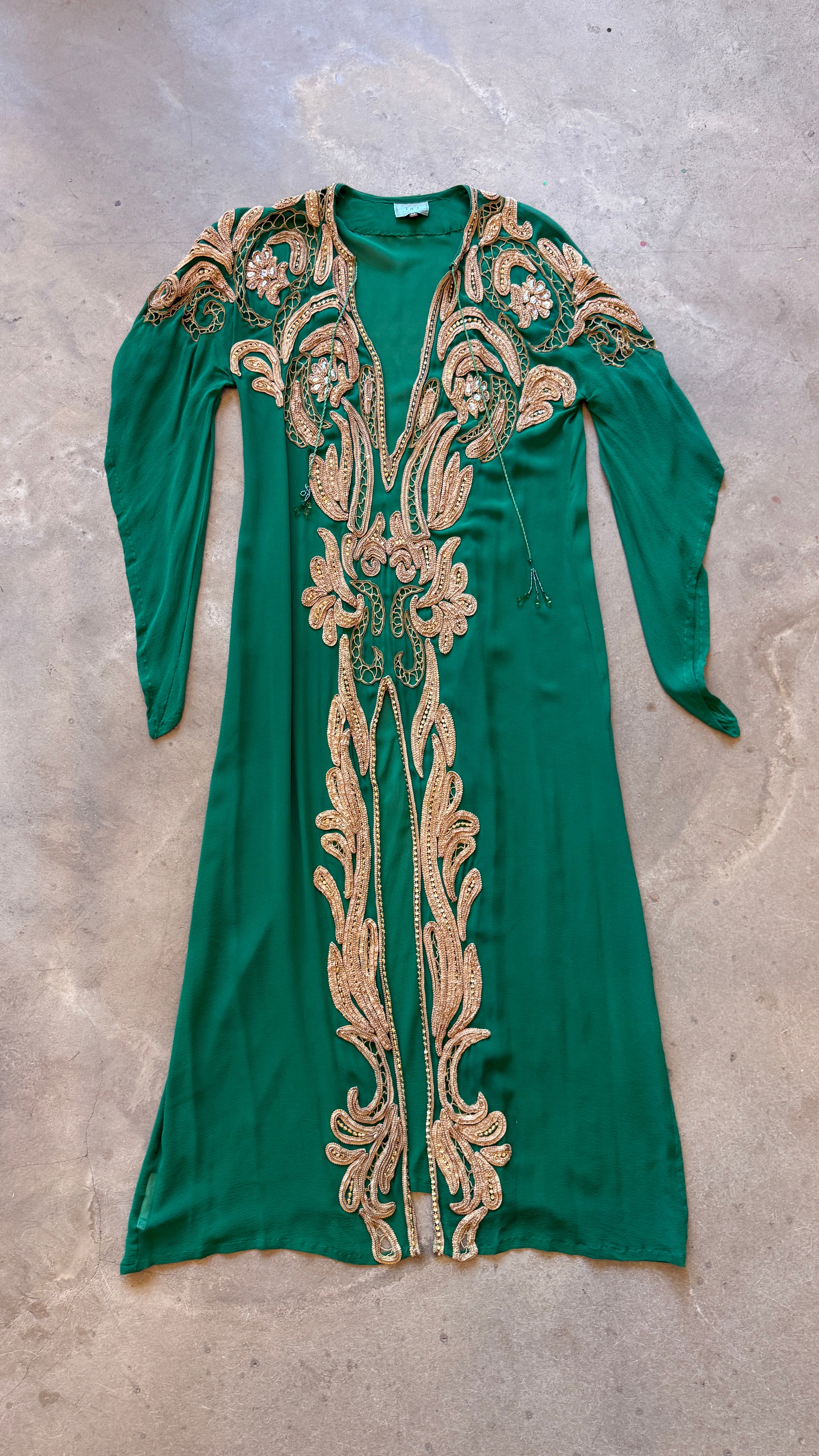 Emerald Green Kaftan