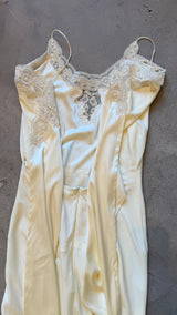 Cream Silk Gown