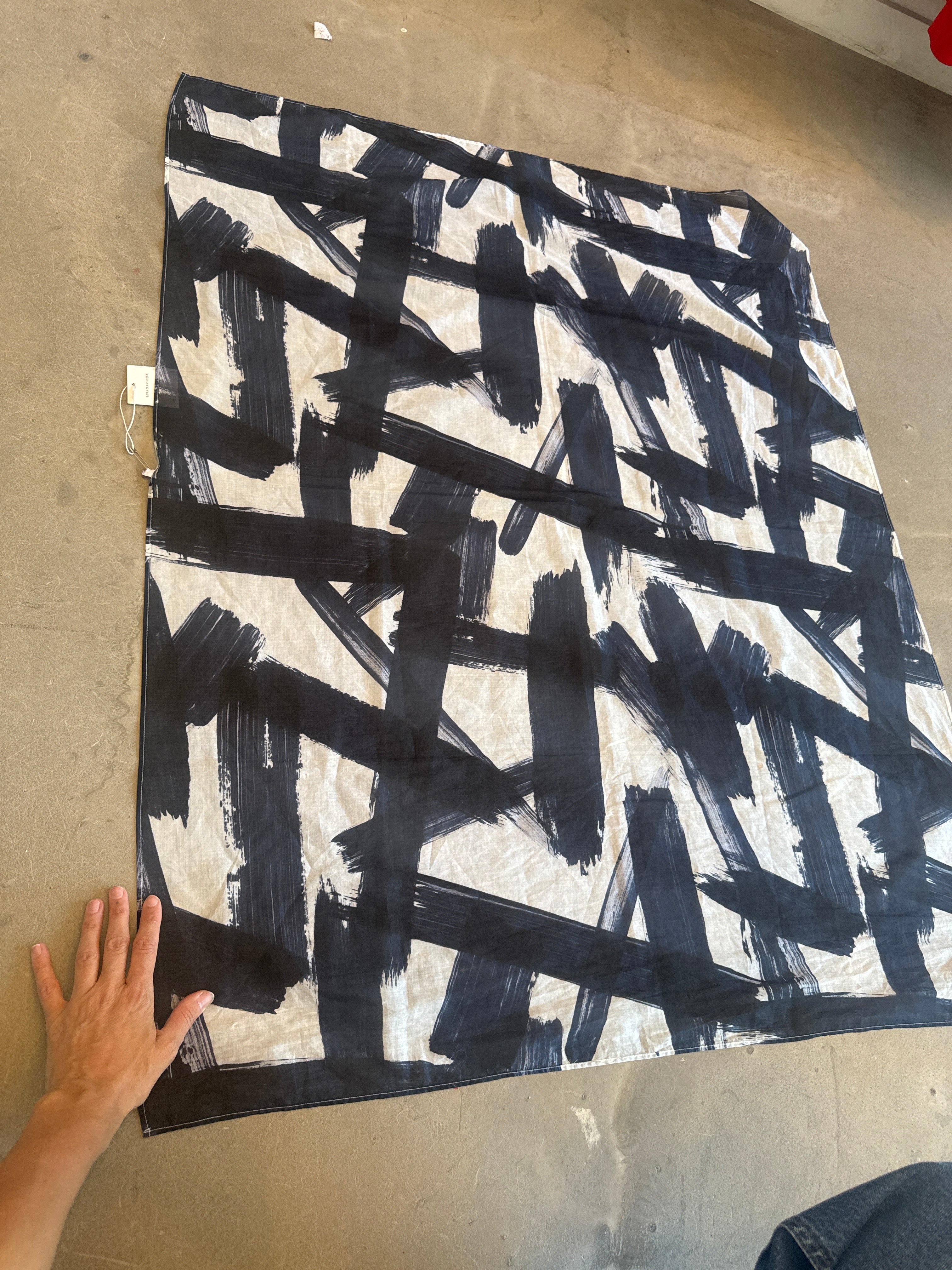 Brushstroke Scarf • Pheobe Philo CÉLINE