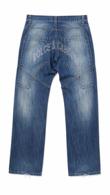 Vintage Swaorski Crystal Jeans