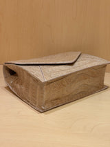 Tan Crocodile Bag