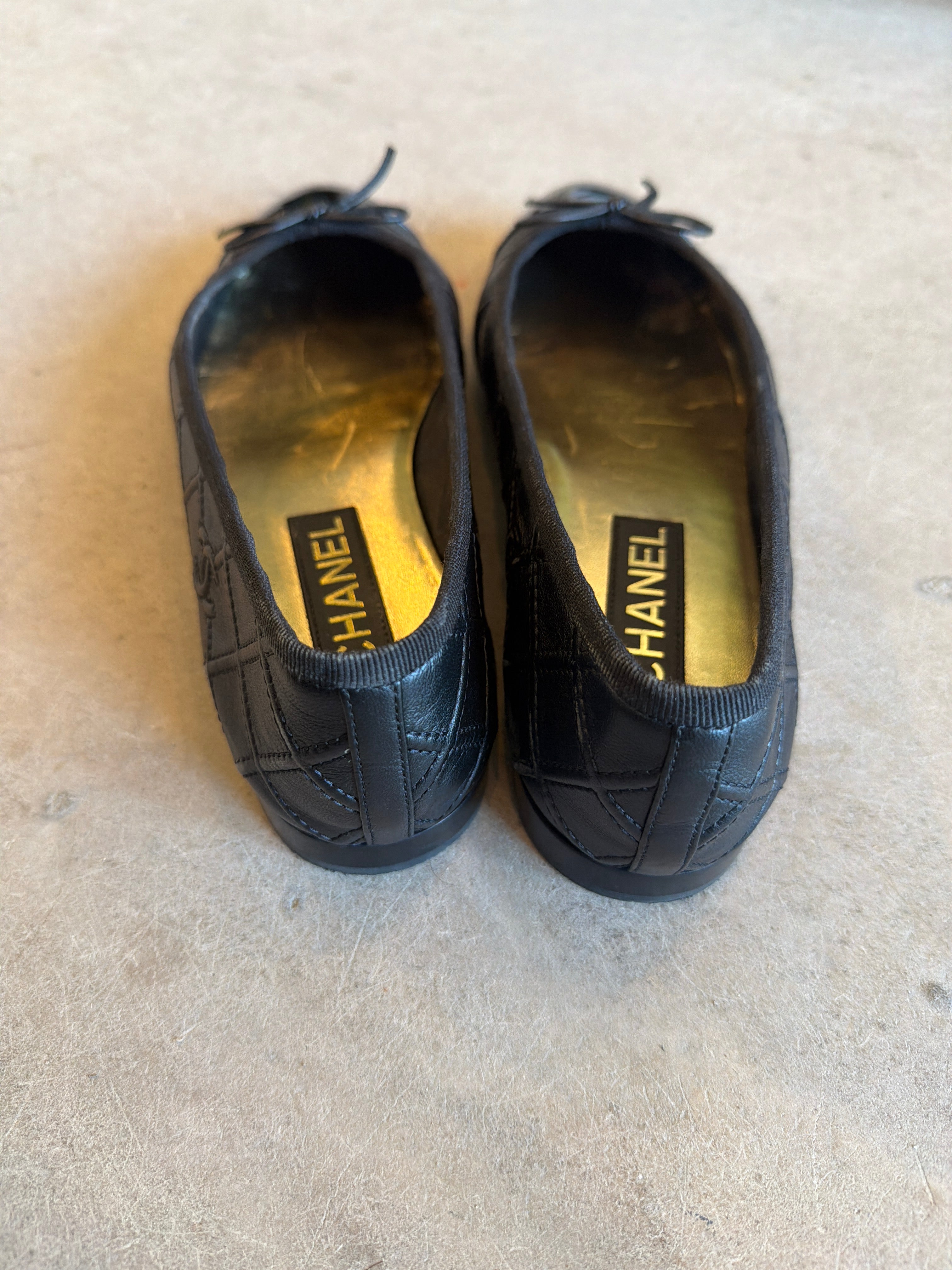 Quilted Ballet Flats