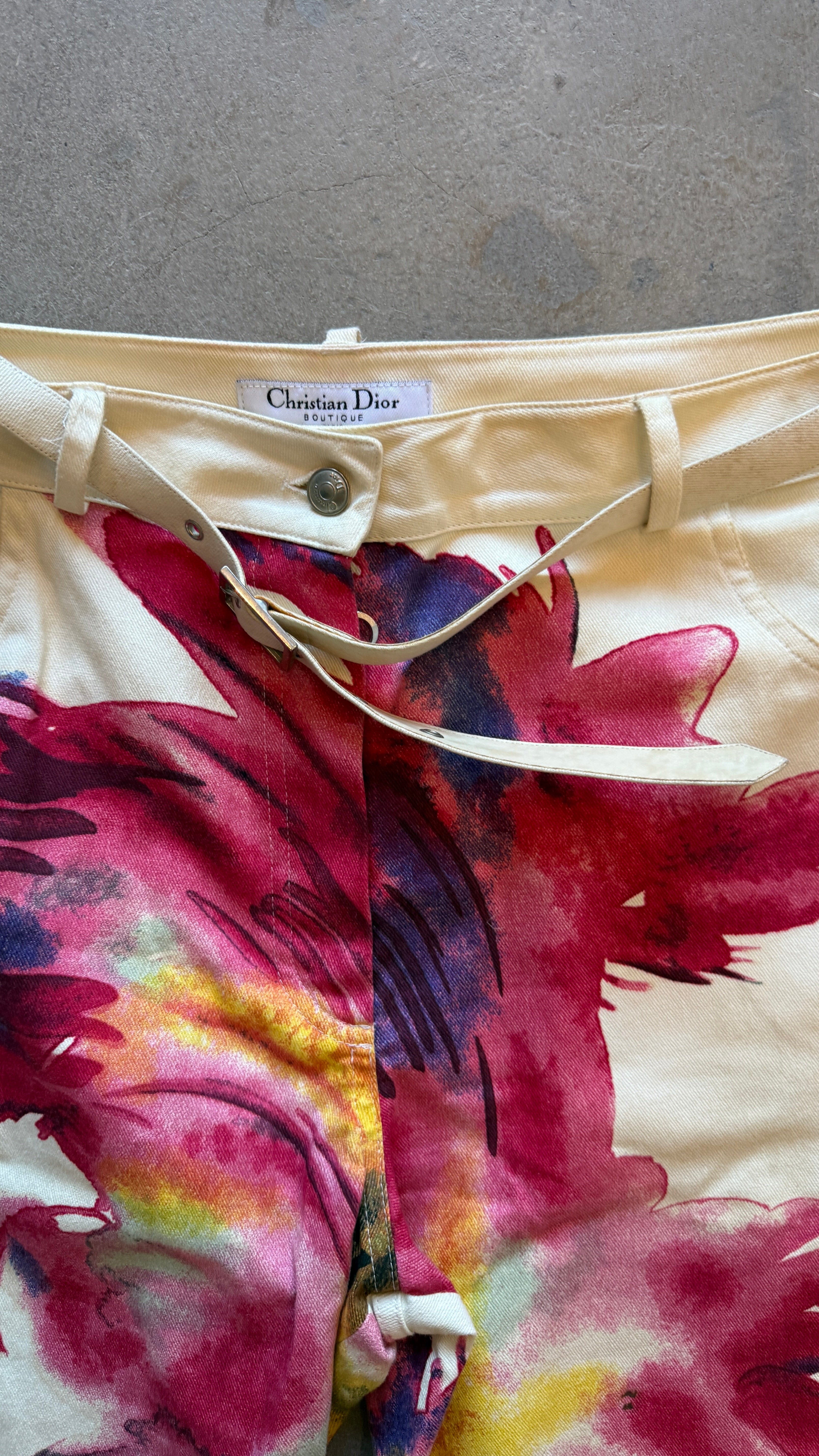 Floral Print Pants