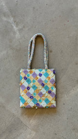 Vintage Flower Beaded Mini Bag