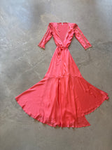 Pink Wrap Dress