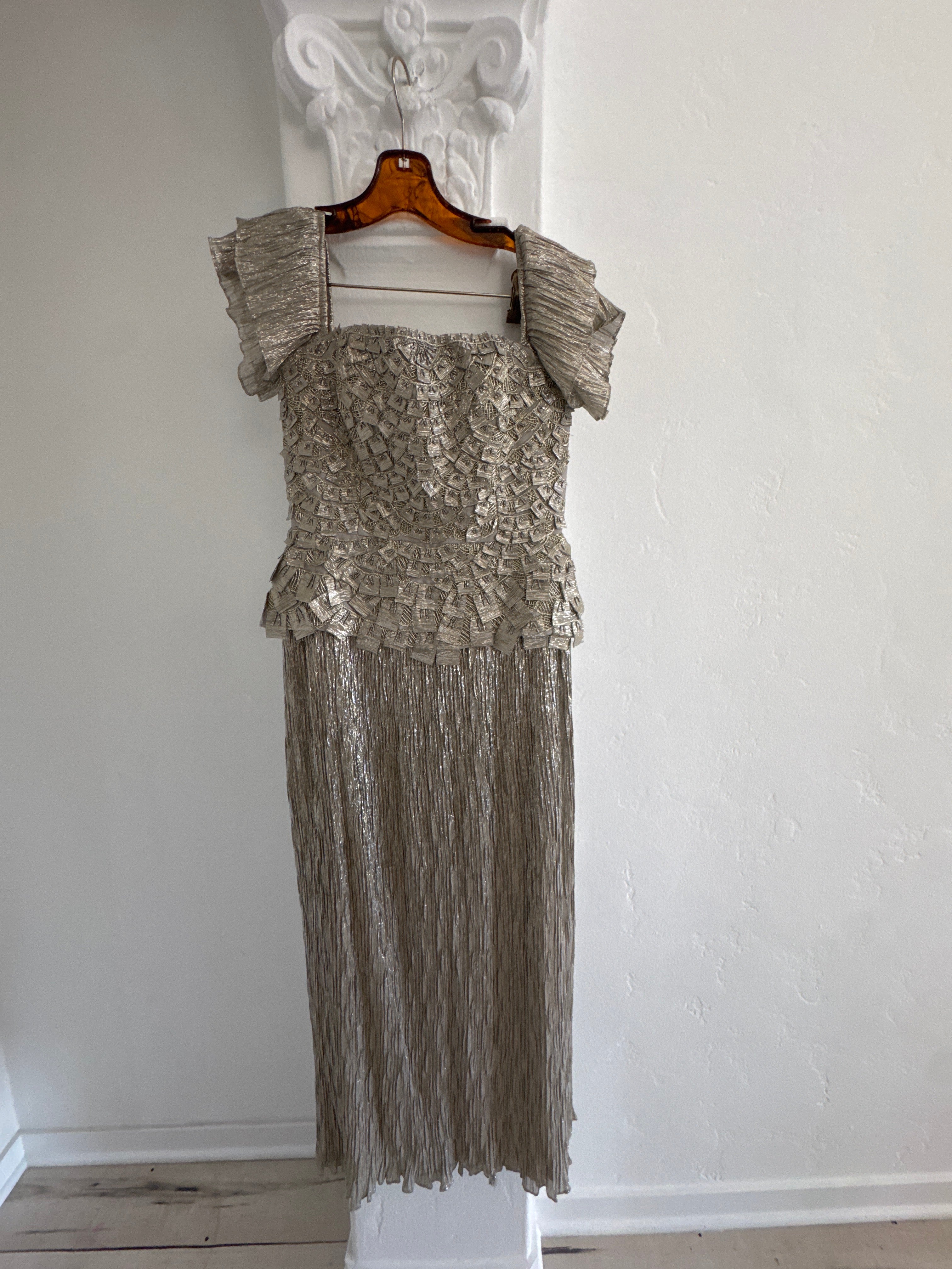 Silver Cocktail Dress