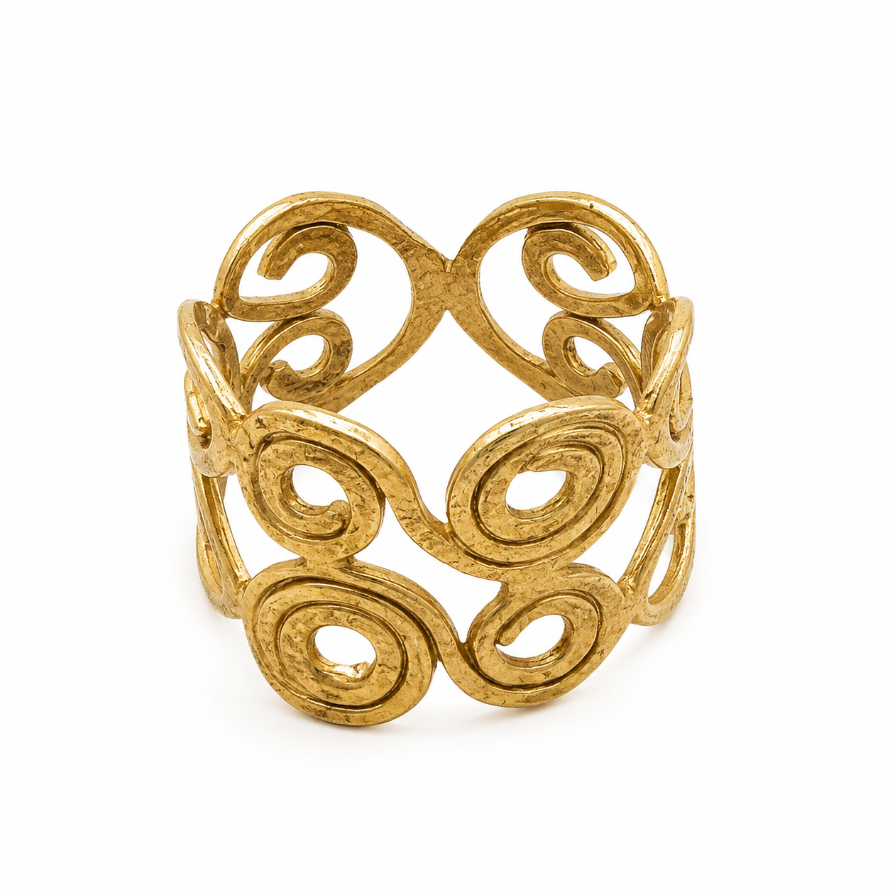 Round Swirl Ring
