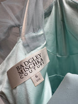 Baby Blue and Gold Gown