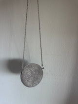 Silver Beaded Bag