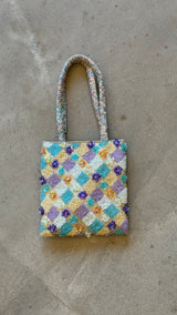 Vintage Flower Beaded Mini Bag