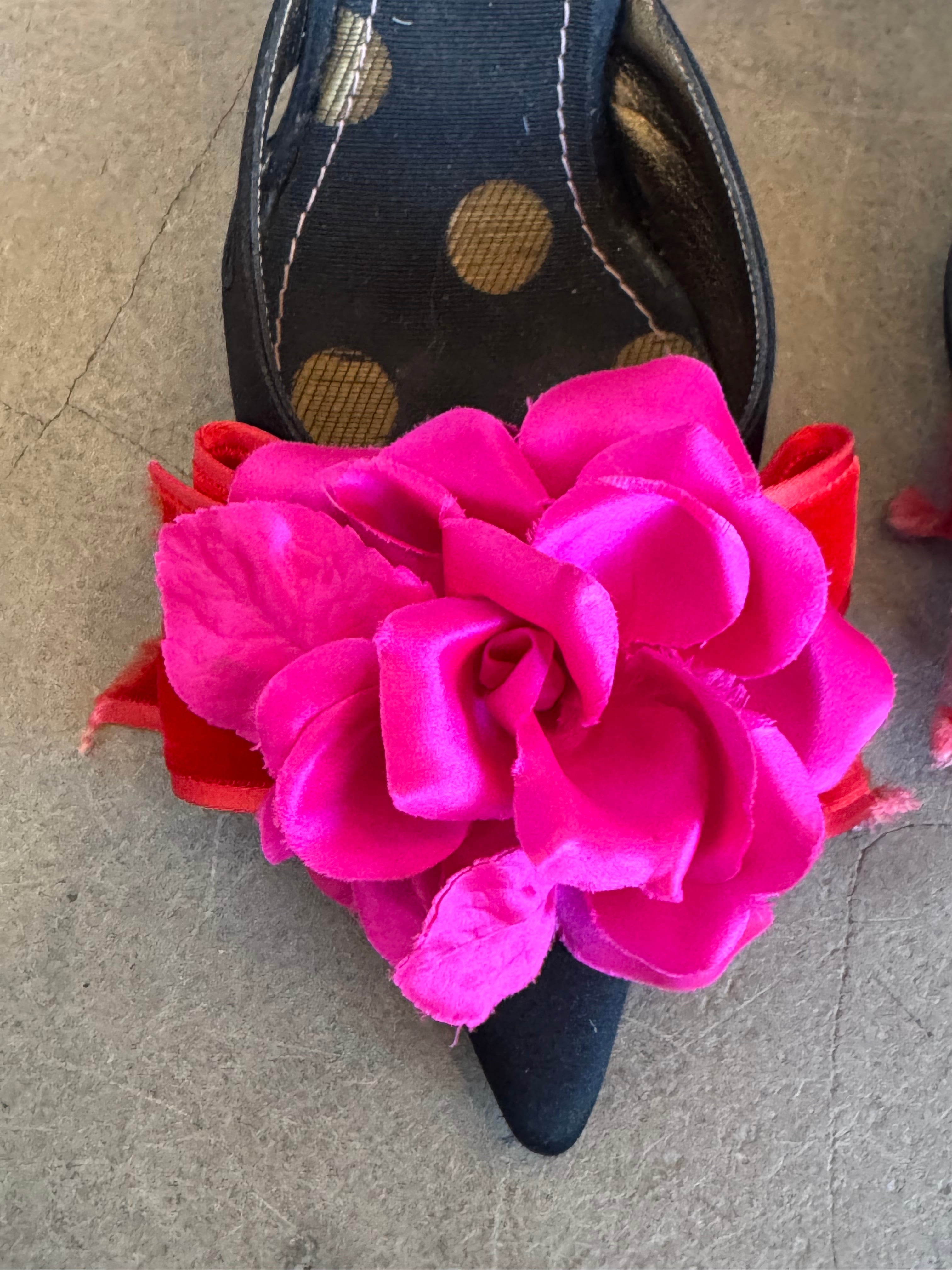 Vintage Floral Shoes