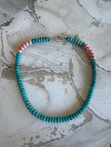 Turqoise and Coral Necklace