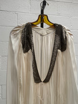 White Chiffon Tunic