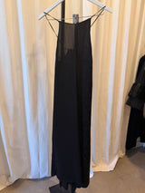 Draped Jacquard Dress