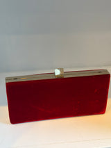 Red Velvet Clutch