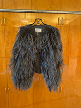 Glitter Ostrich vest