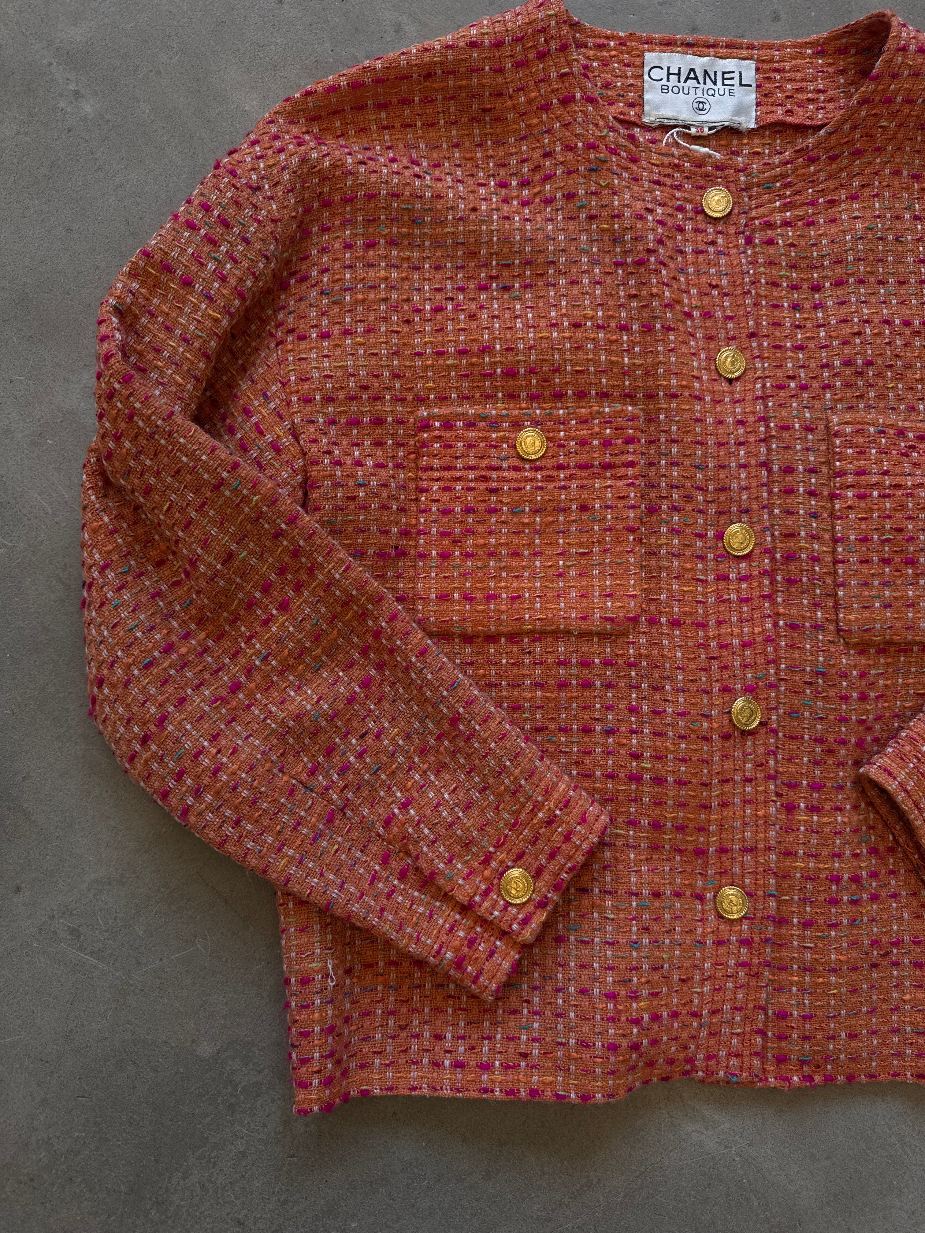 Chanel Tweed lightweight Jacket