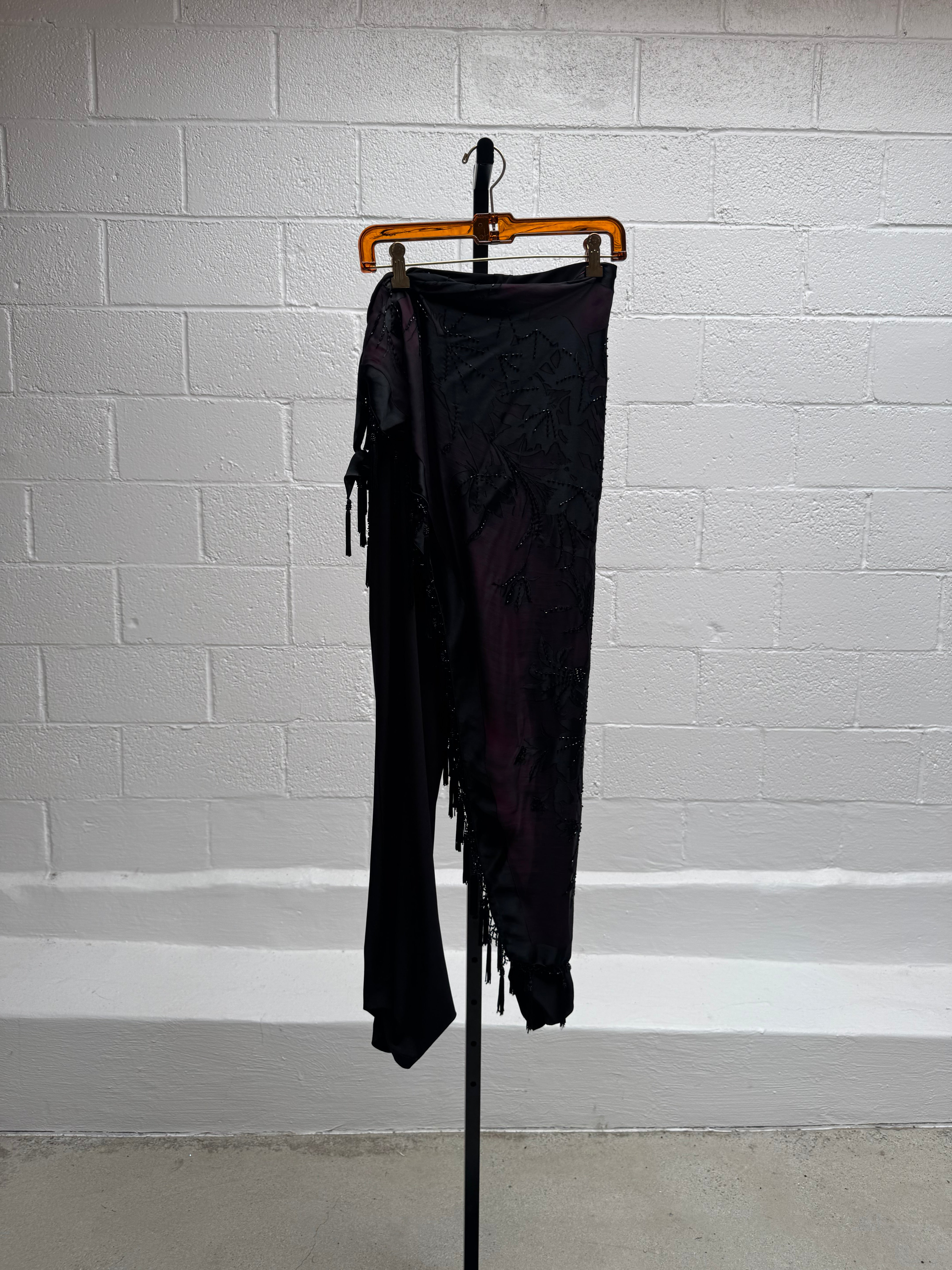 Pant with Wrap and Fringe