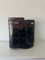 Patent Leather Boots