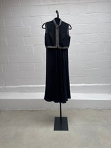 Iconic 2000 Vest and Skirt with Rhinestones