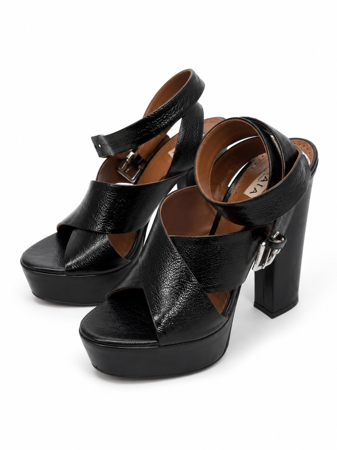 Black Platform Shoe