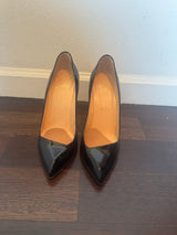 Black Patent Leather Heels